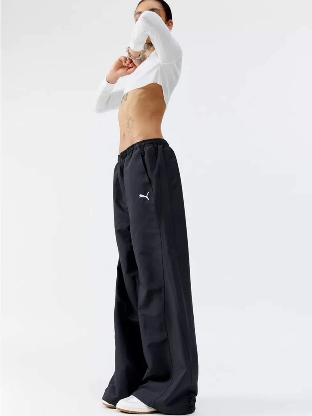Puma Dare To Relaxed Wide-Leg Pant  NWOT